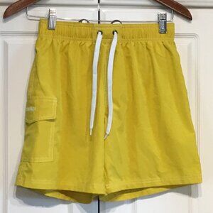 Rocorose Yellow Swim Shorts Size XS
